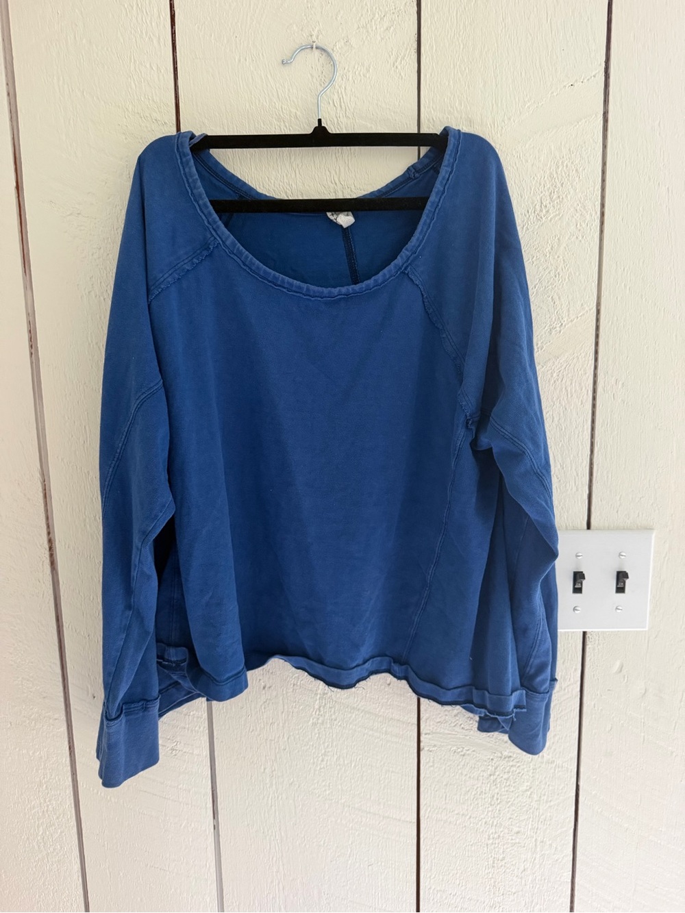 Free People Oversized Crewneck Shirt